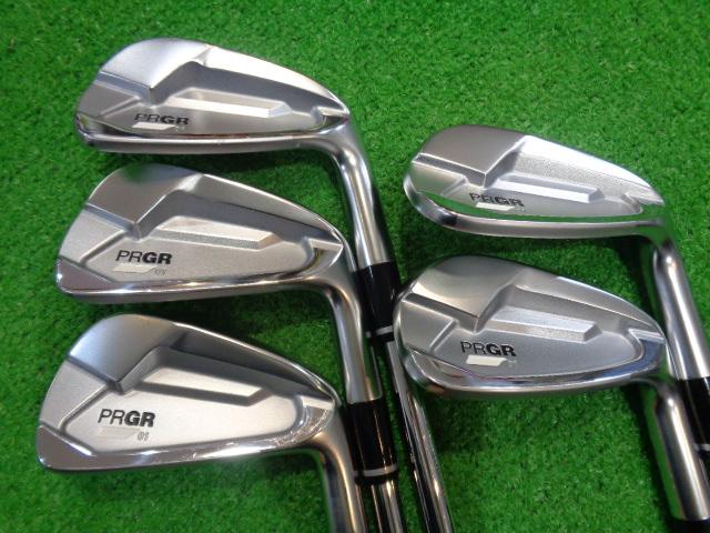 中古ゴルフ PRGR 01 2023 5本
