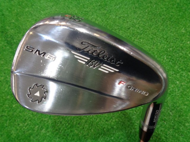 中古ゴルフ ボーケイSM6ツアークローム52-12F 52°