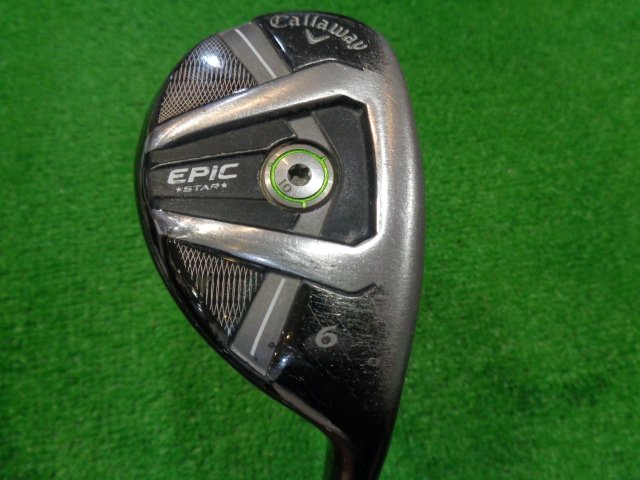 中古ゴルフ EPIC STAR ユーティリティ 6H 26°