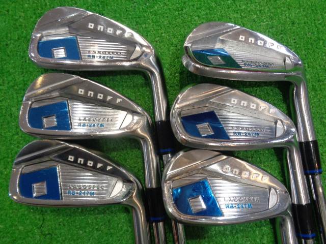 中古ゴルフ ONOFF LABOSPEC RB-247M 6本