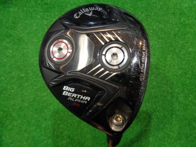 中古ゴルフ ビックバーサALPHA816 16 16°