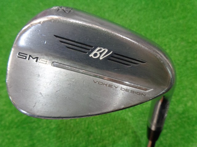 中古ゴルフ ボーケイSM9ツアークローム52-08F 52°