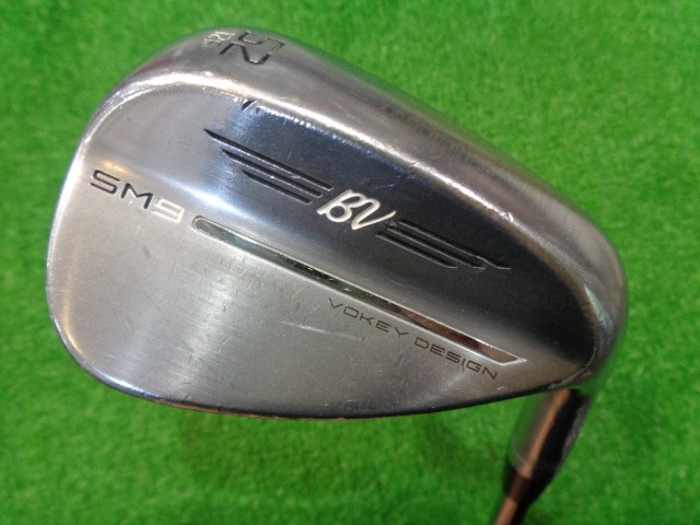 中古ゴルフ ボーケイSM9ツアークローム52-12F 52°