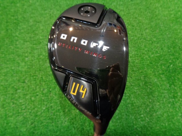 中古ゴルフ ONOFF UTILITY WINGS KURO 2024 U4 24°