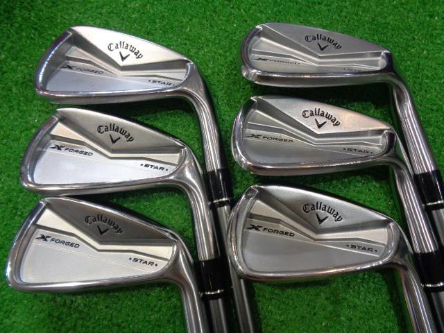中古ゴルフ X-FORGED STAR 2024 6本