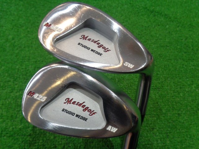 中古ゴルフ STUDIO WEDGE M425 ニッケルクロムメッキ 52.58°