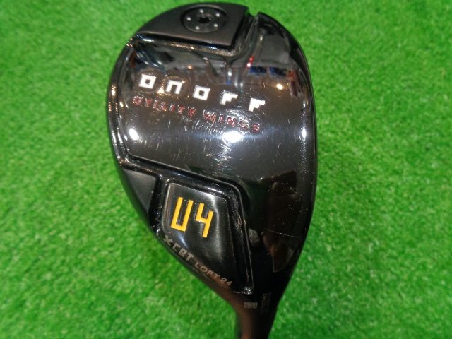 中古ゴルフ ONOFF UTILITY WINGS KURO 2024 U5 27°
