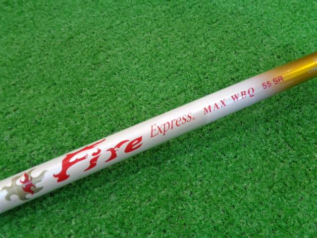 中古ゴルフ Fire Express MAX WBQ 55（SR） 44.75イン テーラーメイド用スリーブ