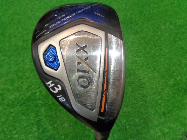 中古ゴルフ ゼクシオユーティリティ2018 Navy H3 18°