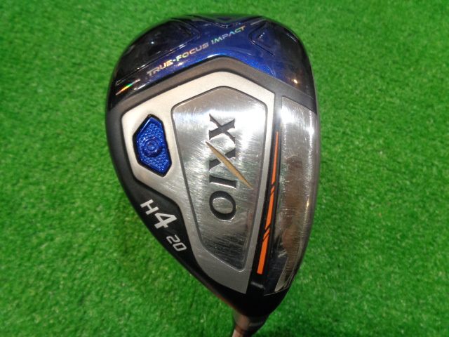 中古ゴルフ ゼクシオユーティリティ2018 Navy H4 20°