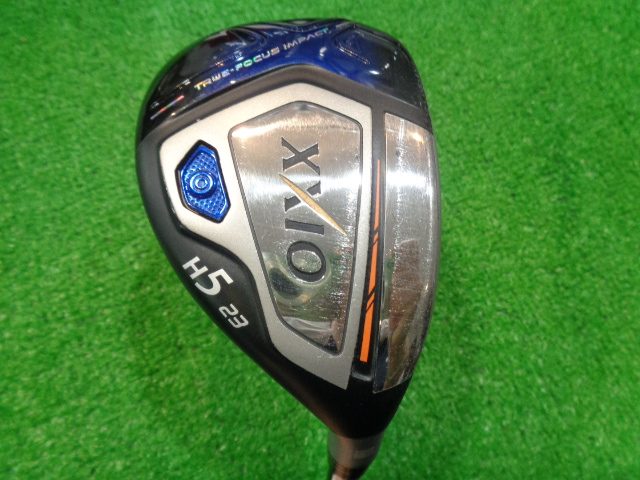 中古ゴルフ ゼクシオユーティリティ2018 Navy H5 23°
