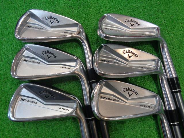 中古ゴルフ X-FORGED STAR 2024 6本