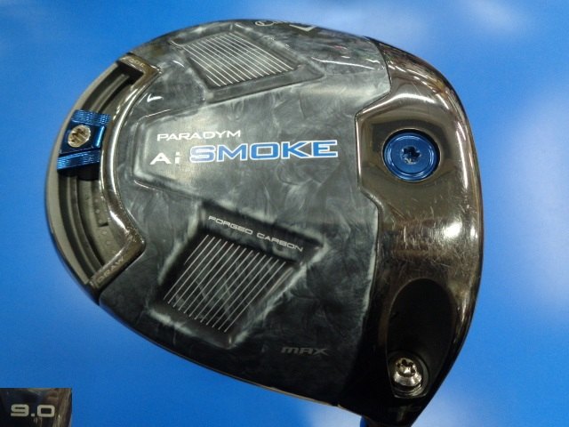 中古ゴルフ PARADYM Ai SMOKE MAX 9°