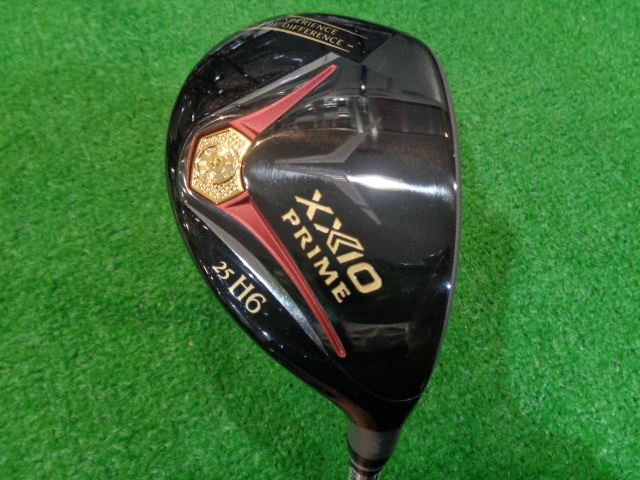 中古ゴルフ ゼクシオプライムユーティリティ2025 H6 25°
