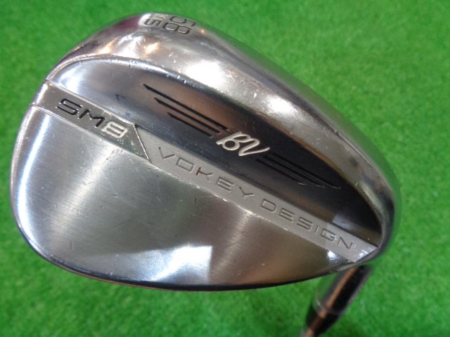 中古ゴルフ ボーケイSM8ツアークローム58-10S 58°