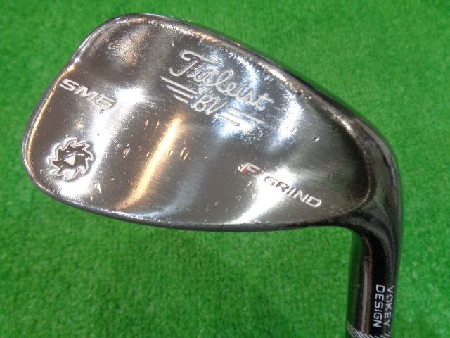 中古ゴルフ ボーケイSM6スティールグレー56-14F 56°