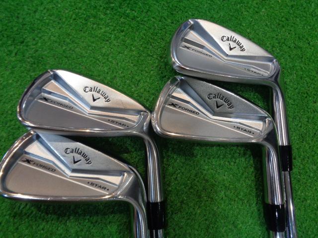 中古ゴルフ X-FORGED STAR 2024 4本
