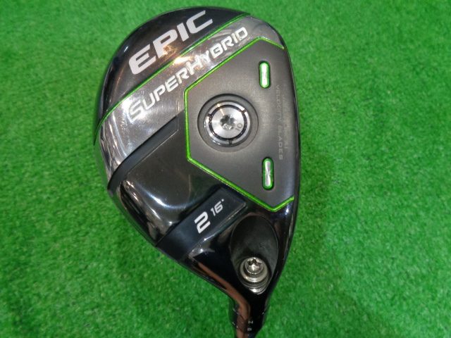 中古ゴルフ EPIC SUPER HYBRID 2H 16°