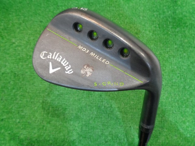 中古ゴルフ MD3 MILLED マットブラック シャムロック 52°