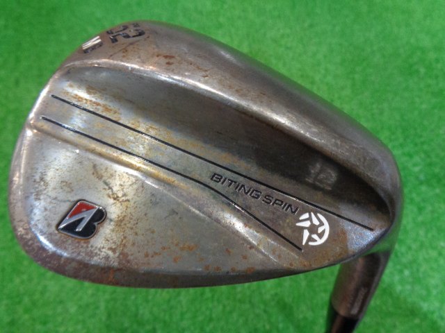 中古ゴルフ BITING SPIN ノーメッキ 52-8 52°