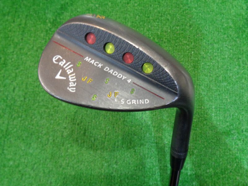 中古ゴルフ MACK DADDY4 マットブラック 58S-10 58°