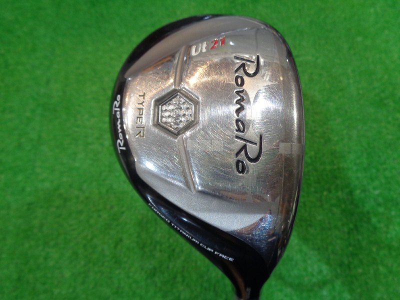 中古ゴルフ Ray UT TypeR Silver UT21 21°