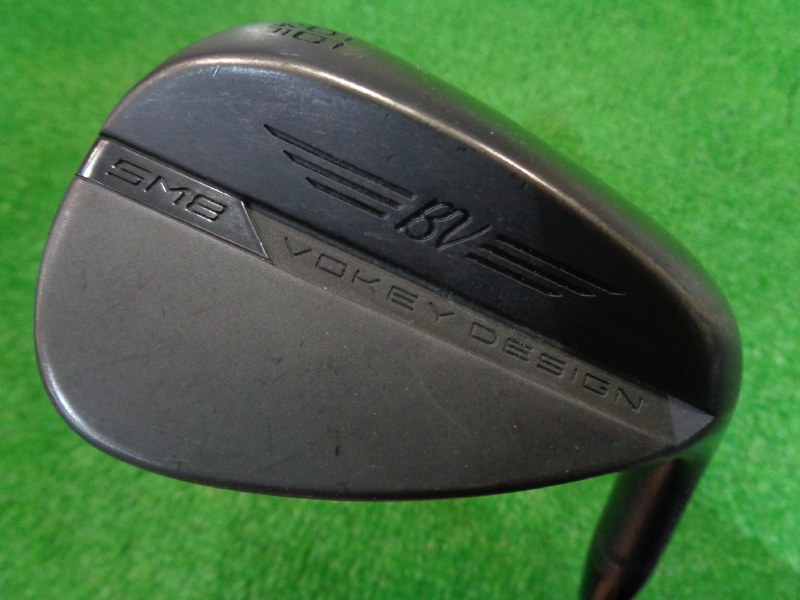 中古ゴルフ ボーケイSM8ジェットブラック56-14F 56°