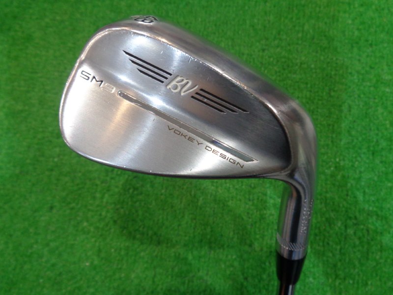 中古ゴルフ ボーケイSM9ツアークローム48-10F 48°