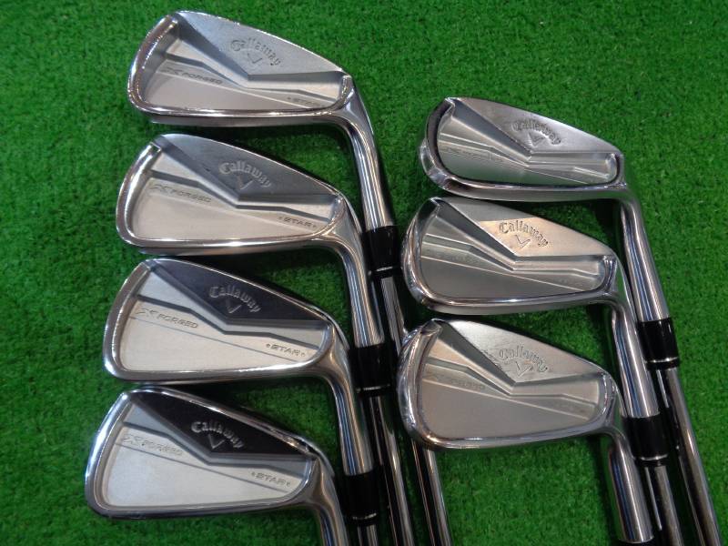 中古ゴルフ X-FORGED STAR 2024 7本