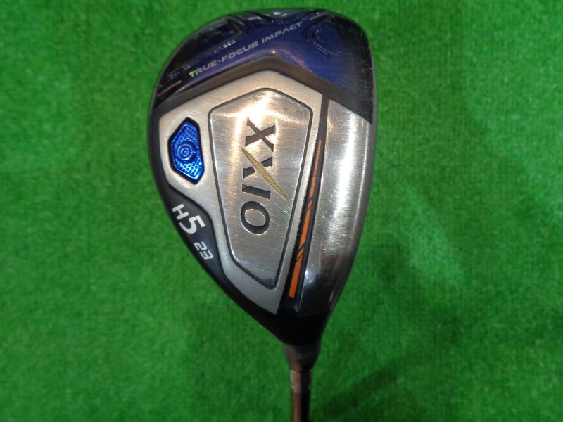 中古ゴルフ ゼクシオユーティリティ2018 Navy H5 23°